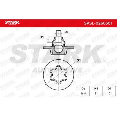 Traggelenk Stark SKSL-0260301 SKSL-0260301 - foto 6