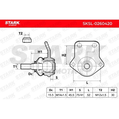 Traggelenk Stark SKSL-0260420 SKSL-0260420 - foto 5