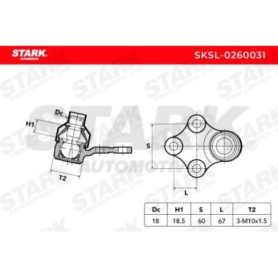 Traggelenk Stark SKSL-0260031 SKSL-0260031 - foto 5