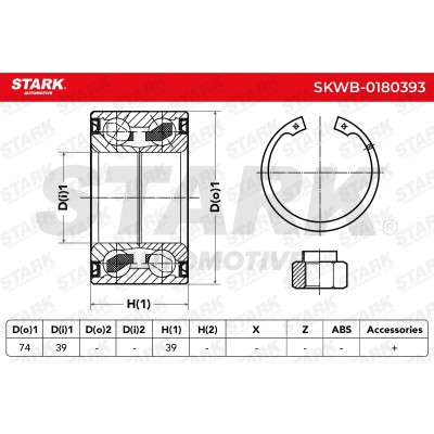 Radlager Stark SKWB-0180393 SKWB-0180393 - foto 5