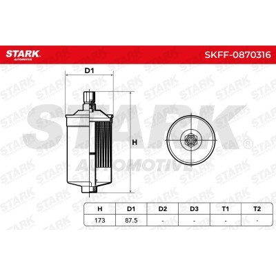 Kraftstofffilter Stark SKFF-0870316 SKFF-0870316 - foto 5