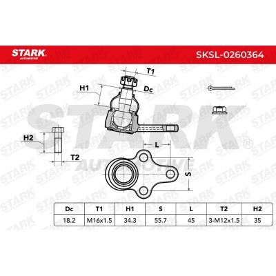 Traggelenk Stark SKSL-0260364 SKSL-0260364 - foto 3