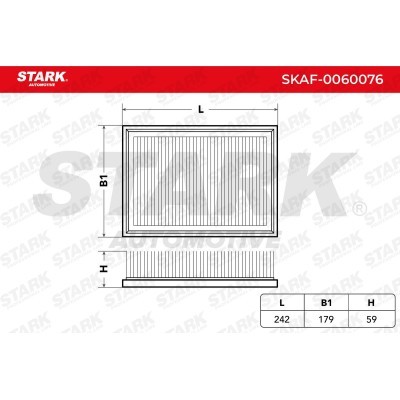 Luftfilter Stark SKAF-0060076 SKAF-0060076 - foto 3