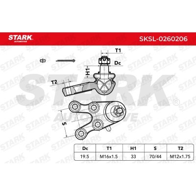Traggelenk Stark SKSL-0260206 SKSL-0260206 - foto 5