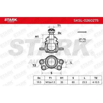 Traggelenk Stark SKSL-0260275 SKSL-0260275 - foto 6