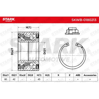 Radlager Stark SKWB-0180213 SKWB-0180213 - foto 3