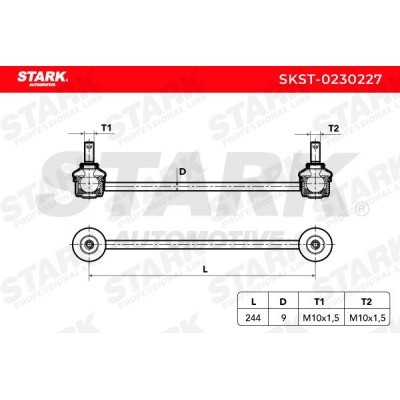 Stabilisator Stange Stark SKST-0230227 SKST-0230227 - foto 5