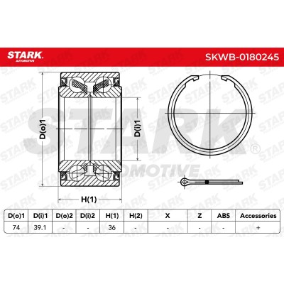 Radlager Stark SKWB-0180245 SKWB-0180245 - foto 5