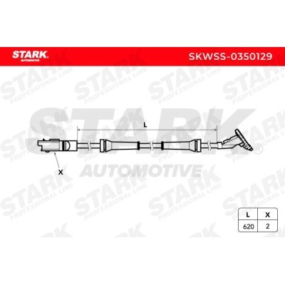 ABS Sensor Stark SKWSS-0350129 SKWSS-0350129 - foto 7
