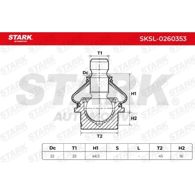 Traggelenk Stark SKSL-0260353 SKSL-0260353 - foto 5