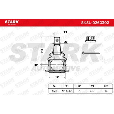 Traggelenk Stark SKSL-0260302 SKSL-0260302 - foto 6