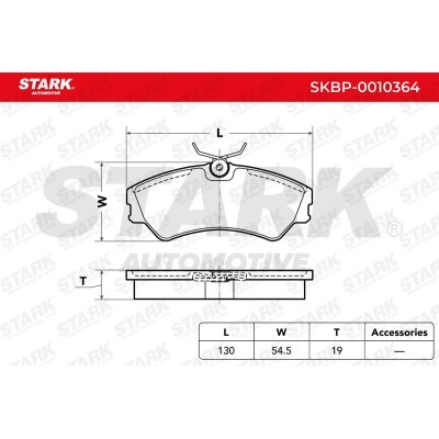 Bremsbeläge Satz Stark SKBP-0010364 SKBP-0010364 - foto 5