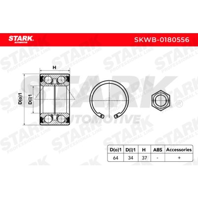 Radlager Stark SKWB-0180556 SKWB-0180556 - foto 3
