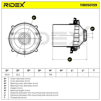 Stoßdämpferkissen Vorderachse RIDEX 1180S0167 1180S0167 - foto 7