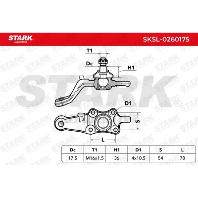 Traggelenk Stark SKSL-0260175 SKSL-0260175 - foto 3