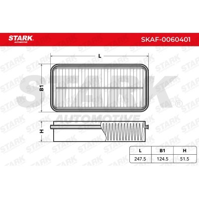 Luftfilter Stark SKAF-0060401 SKAF-0060401 - foto 3