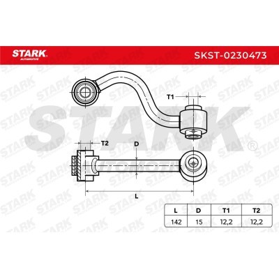 Stabilisator Stange Stark SKST-0230473 SKST-0230473 - foto 5