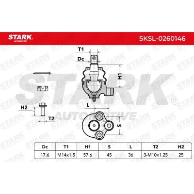 Traggelenk Stark SKSL-0260146 SKSL-0260146 - foto 6