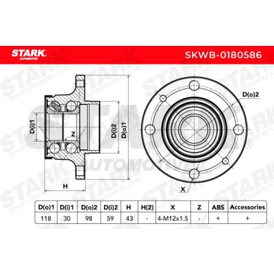 Radlager Stark SKWB-0180586 SKWB-0180586 - foto 6