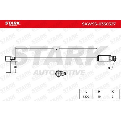 ABS Sensor Stark SKWSS-0350327 SKWSS-0350327 - foto 6