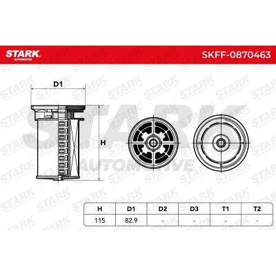 Kraftstofffilter Stark SKFF-0870463 SKFF-0870463 - foto 5