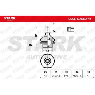 Traggelenk Stark SKSL-0260279 SKSL-0260279 - foto 5