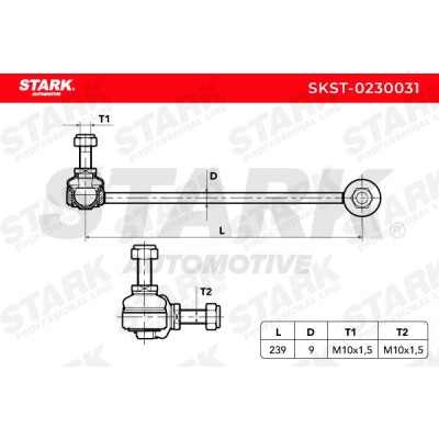 Stabilisator Stange Stark SKST-0230031 SKST-0230031 - foto 5