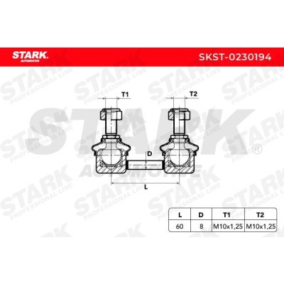 Stabilisator Stange Stark SKST-0230194 SKST-0230194 - foto 5