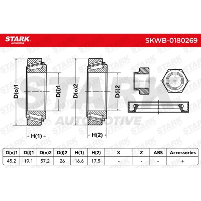 Radlager Stark SKWB-0180269 SKWB-0180269 - foto 3