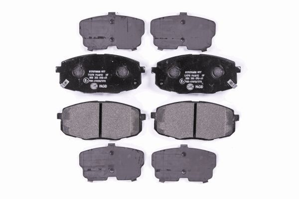 Bremsbeläge Satz HELLA 8DB 355 010-611 8DB 355 010-611 - foto 2