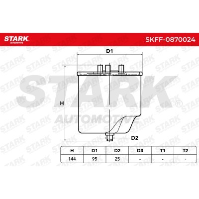 Kraftstofffilter Stark SKFF-0870024 SKFF-0870024 - foto 6