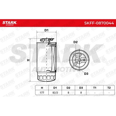 Kraftstofffilter Stark SKFF-0870044 SKFF-0870044 - foto 6