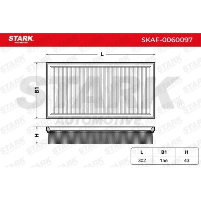 Luftfilter Stark SKAF-0060097 SKAF-0060097 - foto 3