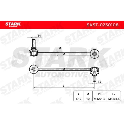 Stabilisator Stange Stark SKST-0230108 SKST-0230108 - foto 5