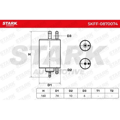 Kraftstofffilter Stark SKFF-0870074 SKFF-0870074 - foto 4