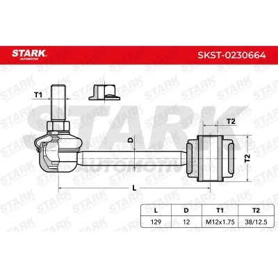 Stabilisator Stange Stark SKST-0230664 SKST-0230664 - foto 8