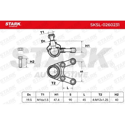Traggelenk Stark SKSL-0260231 SKSL-0260231 - foto 5