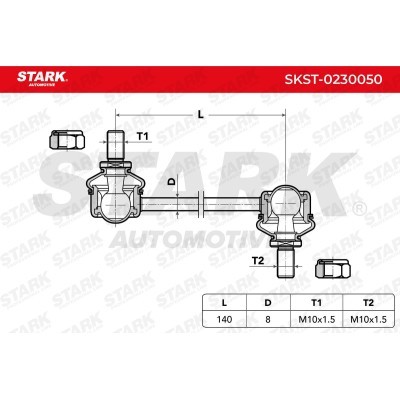 Stabilisator Stange Stark SKST-0230050 SKST-0230050 - foto 2