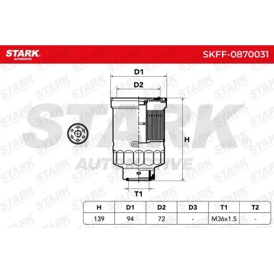 Kraftstofffilter Stark SKFF-0870031 SKFF-0870031 - foto 6