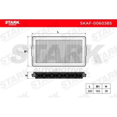 Luftfilter Stark SKAF-0060385 SKAF-0060385 - foto 4