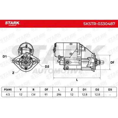 Anlasser Stark SKSTR-0330487 SKSTR-0330487 - foto 6
