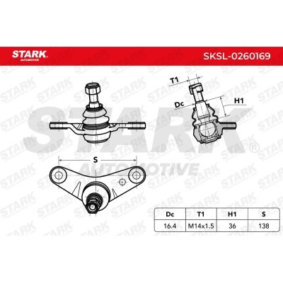 Traggelenk Stark SKSL-0260169 SKSL-0260169 - foto 5