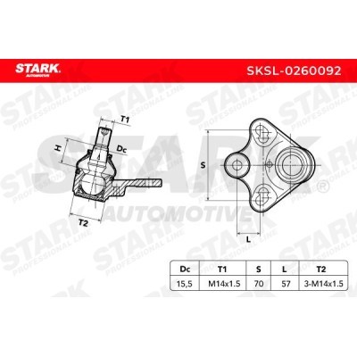 Traggelenk Stark SKSL-0260092 SKSL-0260092 - foto 5