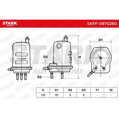 Kraftstofffilter Stark SKFF-0870260 SKFF-0870260 - foto 7