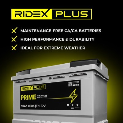 Autobatterie RIDEX 1S0035P 1S0035P - foto 10