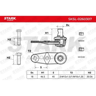 Traggelenk Stark SKSL-0260307 SKSL-0260307 - foto 5