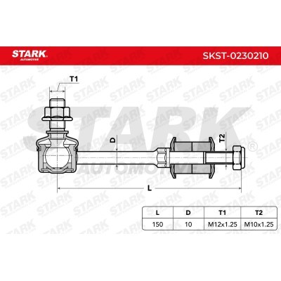 Stabilisator Stange Stark SKST-0230210 SKST-0230210 - foto 8