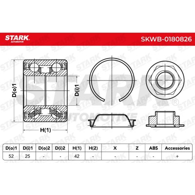 Radlager Stark SKWB-0180826 SKWB-0180826 - foto 5