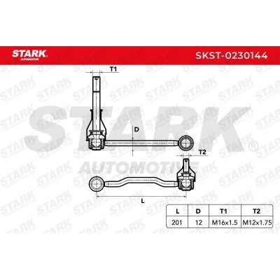 Stabilisator Stange Stark SKST-0230144 SKST-0230144 - foto 3