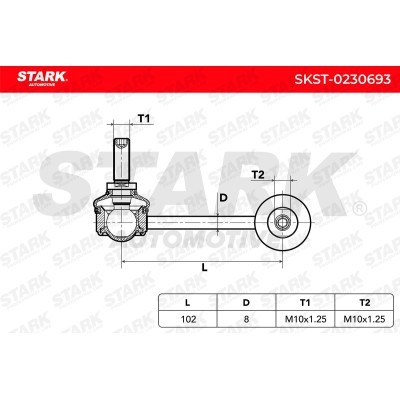 Stabilisator Stange Stark SKST-0230693 SKST-0230693 - foto 5
